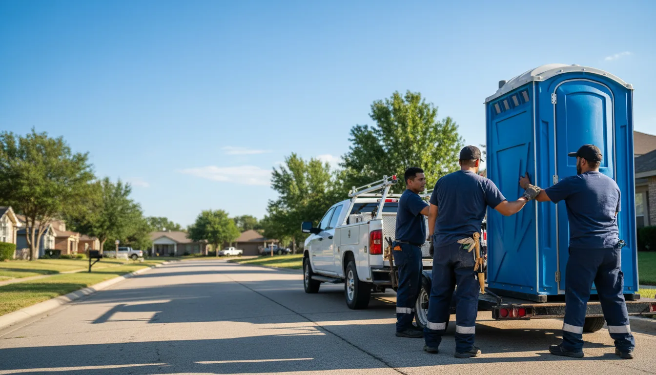 Portable Toilet Rental in Cerro Gordo, IL near me